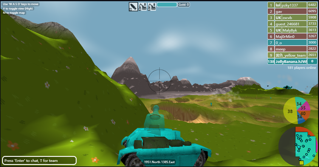 Tanks 3D 战斗场景3