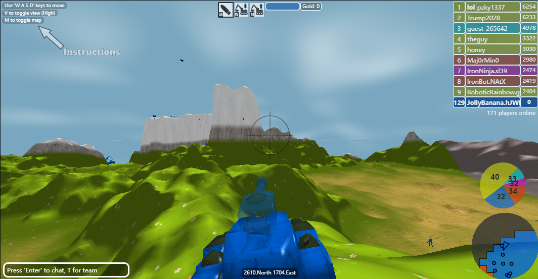 Tanks 3D 游戏截图